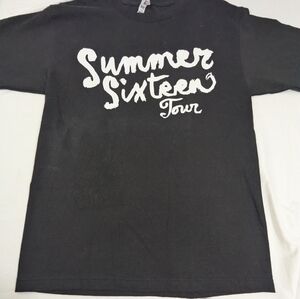 Summer Sixteen 2016 Drake & Future Iconic Concert Tour Black Tee Size Medium